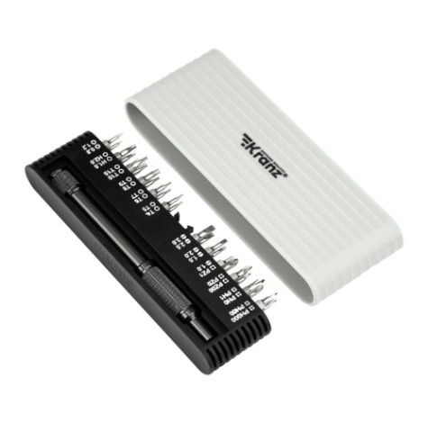 Набор отверток Kranz KR-12-4751 для точных работ RA-01, 25 пр.