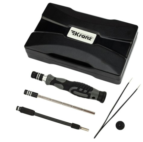 Набор отверток Kranz KR-12-4755 для точных работ RA-05, 106 пр. Набор отверток Kranz KR-12-4755 для точных работ RA-05, 106 пр.