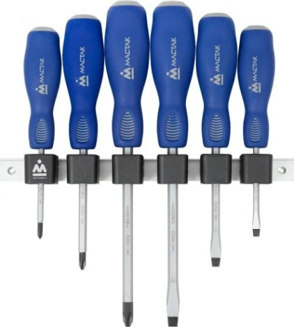 Набор отверток МАСТАК 04-6GRB 6 предметов Набор отверток МАСТАК 04-6GRB 6 предметов