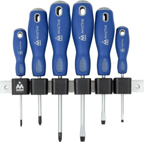 Набор отверток МАСТАК 04-6RB 6 предметов Набор отверток МАСТАК 04-6RB 6 предметов