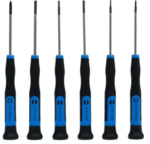 Набор отверток Norgau N140PBS precision 6шт. [062250001]