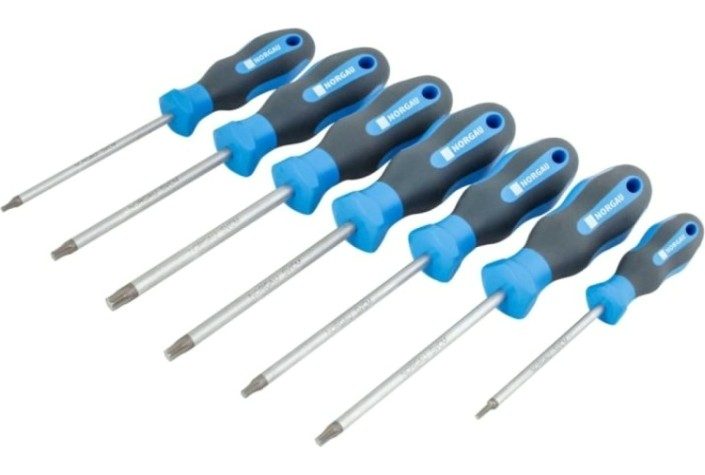 Набор отверток Norgau NBS164-007 torx 7 предметов [061223207]
