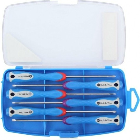 Набор отверток прецизионных ЗУБР 25658-H6 6 предметов Набор отверток прецизионных ЗУБР 25658-H6 6 предметов