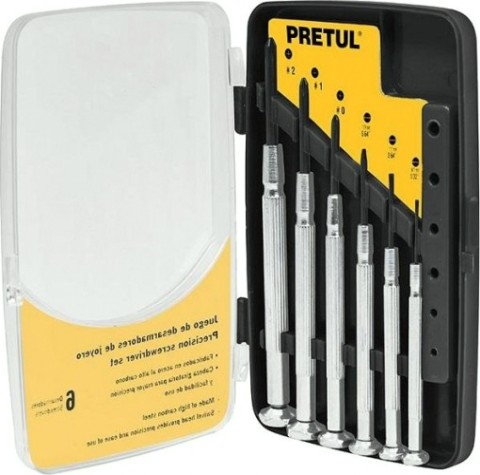 Набор отверток PRETUL J-DEJ-6P 6 предметов [21382]