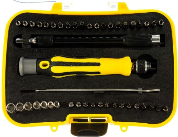 Набор отверток REXANT 12-4706 для точечных работ 45 предметов