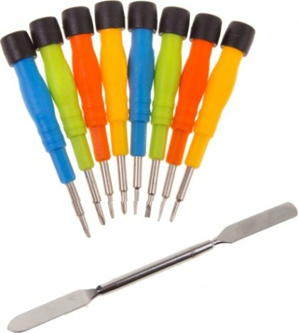 Набор отверток REXANT 12-4765 для точечных работ 9 предметов в пластиковом боксе Набор отверток REXANT 12-4765 для точечных работ 9 предметов в пластиковом боксе