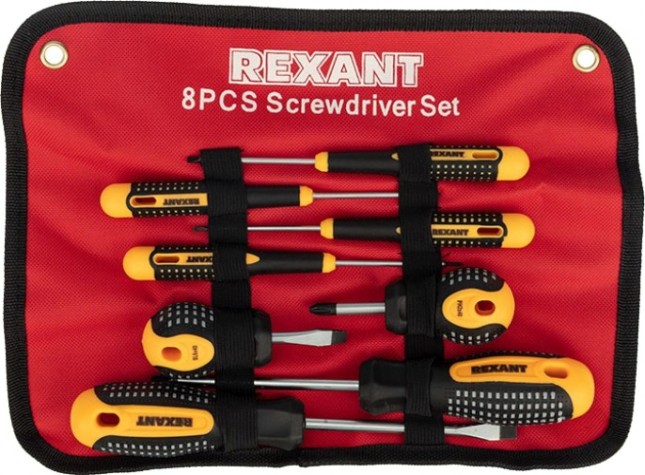 Набор отверток REXANT 12-4774 8 предметов