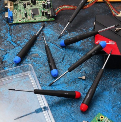 Набор отверток REXANT 12-6041 часовых torx 7 предметов Набор отверток REXANT 12-6041 часовых torx 7 предметов