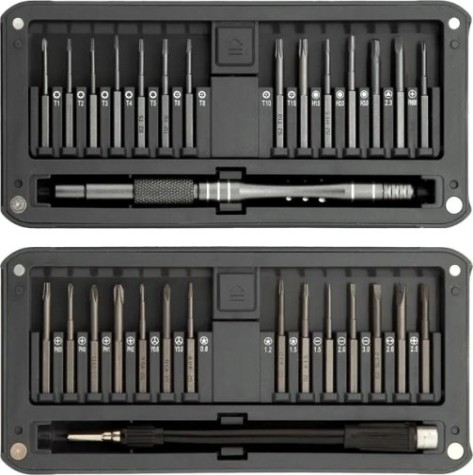 Набор отверток REXANT XA-02 для точных работ 30 предметов [12-4752]