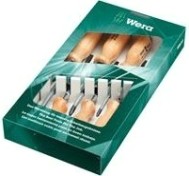 Набор отверток с деревянной ручкой WERA 930/955/6 SATZ 6TLG. WE-137810 [WE-137810]