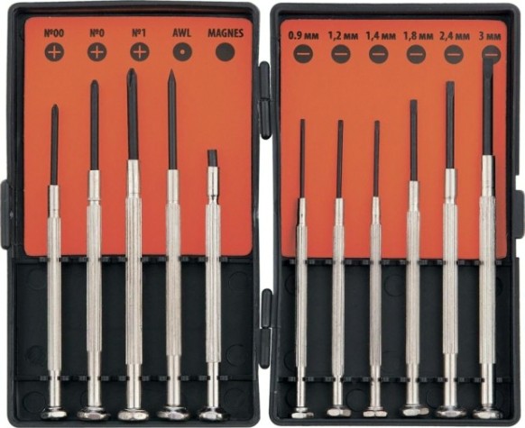 Набор отверток Sparta 11 шт для точной механики [133605]