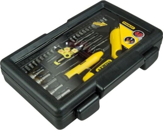 Набор отверток STANLEY 0-63-038 38 предметов со вставками в футляре Набор отверток STANLEY 0-63-038 38 предметов со вставками в футляре