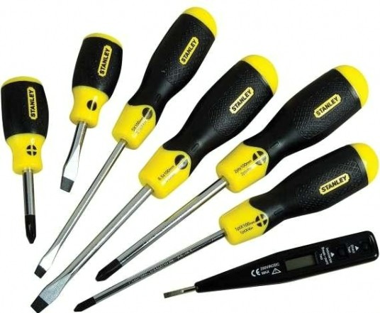 Набор отверток STANLEY CUSHION GRIP 0-65-009 7 предметов [0-65-009]