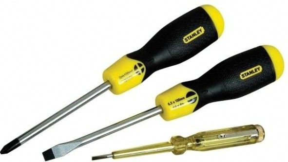 Набор отверток STANLEY CUSHION GRIP 0-65-012 3 предмета [0-65-012]