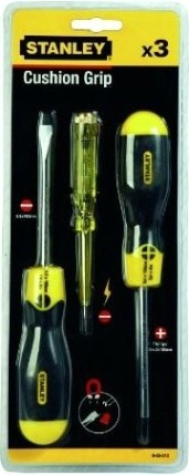 Набор отверток STANLEY CUSHION GRIP 0-65-012 3 предмета [0-65-012]
