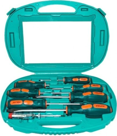 Набор отверток Sturm 1040-02-SS6 +тестер напряжения, 8 пред., crv Набор отверток Sturm 1040-02-SS6 +тестер напряжения, 8 пред., crv