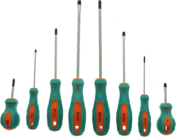 Набор отверток Sturm 1040-03-BS8 8 шт, crv Набор отверток Sturm 1040-03-BS8 8 шт, crv