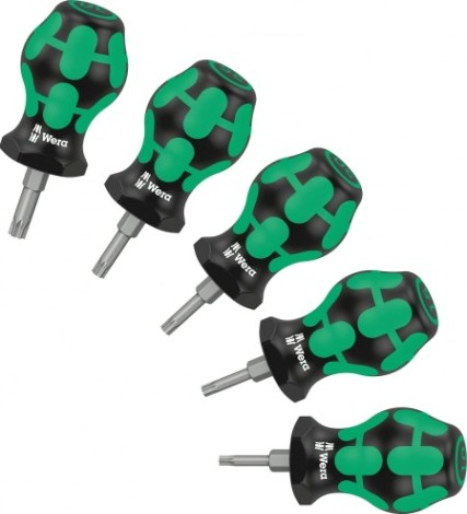 Набор отверток WERA 05008876001 stubby set tx 1 kraftform коротких 5 пр. [WE-008876]