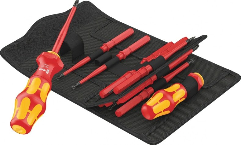 Набор отверток WERA 05057484001 kraftform kompakt turbo i 1 vde сменных диэлектрич [WE-057484]