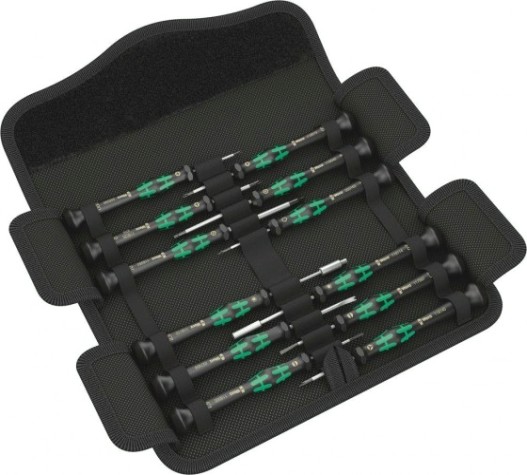 Набор отверток WERA 05073677001 kraftform micro 12 electronics 1 прецизионных, 12 [WE-073677]