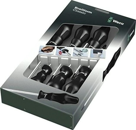 Набор отверток WERA Kraftform Classic 1734/55/6 SATZ 6TLG / 6 PCS WE-031281 [WE-031281]