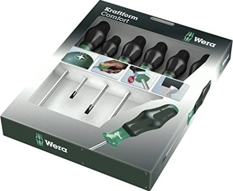 Набор отверток WERA Kraftform Comfort 1334/1355/6 SATZ 6TLG / 6 PCS WE-031552 [WE-031552]