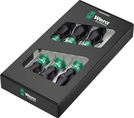 Набор отверток WERA Kraftform Comfort 1334/6 SATZ 6TLG / 6 PCS WE-031551 [WE-031551]
