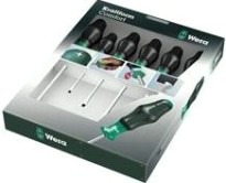 Набор отверток WERA Kraftform Comfort 1334 SK/6 SATZ 6TLG / 6 PCS WE-031556 [WE-031556]