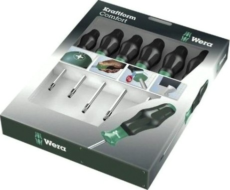 Набор отверток WERA Kraftform Comfort 1367/6 SATZ 6TLG / 6 PCS WE-031554 [WE-031554]
