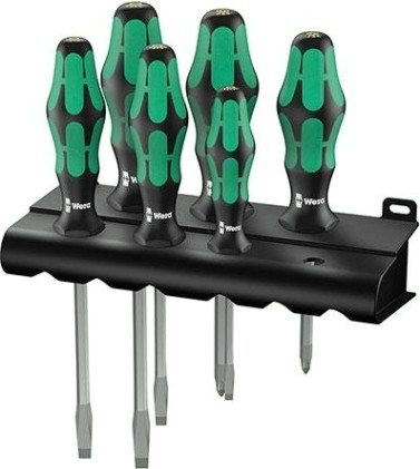 Набор отверток WERA Kraftform Plus Серия 300 334/355/6 SATZ 6TLG. WE-105656 [WE-105656]