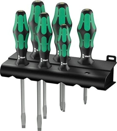Набор отверток WERA Kraftform Plus Серия 300 367/6 HF SATZ 6TLG WE-028059 [WE-028059]