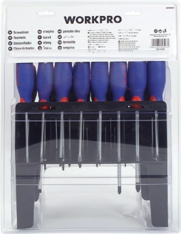 Набор отверток WORKPRO WP200507 с битами 100шт с подставкой Набор отверток WORKPRO WP200507 с битами 100шт с подставкой