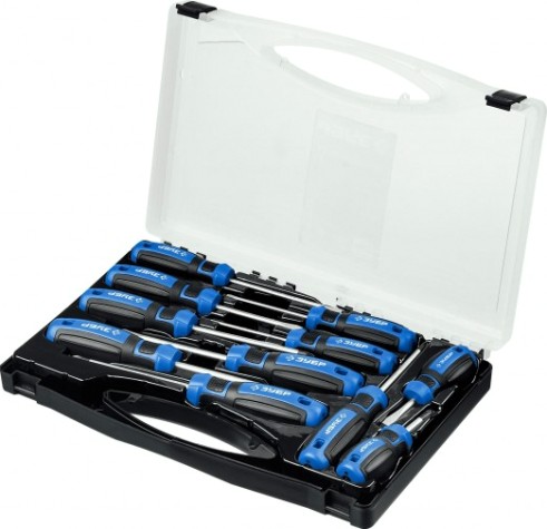 Набор отверток ЗУБР Профессионал-11 11 шт [25241]