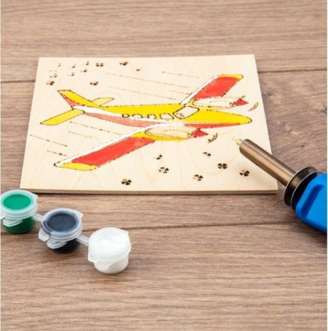 Набор паяльник - выжигатель REXANT 12-0186