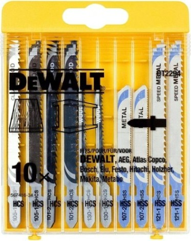 Набор пилок DeWALT DT2294 10 шт Набор пилок DeWALT DT2294 10 шт