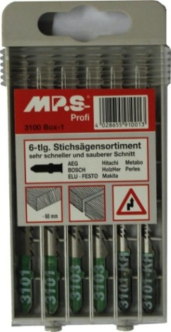 Набор пилок MP.S 3100 BOX- 6 (металл) [720391]
