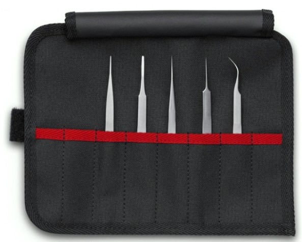 Набор пинцетов KNIPEX KN-920002 прецизионных, 5 пр.