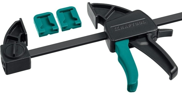 Набор пистолетных струбцин KRAFTOOL 32225-H2 2 шт. Набор пистолетных струбцин KRAFTOOL 32225-H2 2 шт.