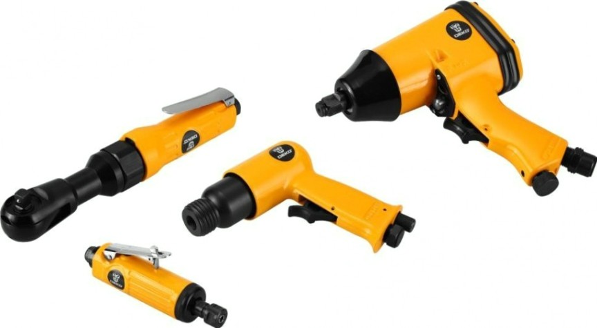 Набор пневмоинструмента DEKO 34 предмета Premium [018-0908]