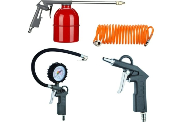 Набор пневмоинструмента ZITREK ZKPT04 (4 предмета) [018-1086]