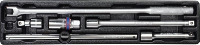 Набор принадлежностей для торцевых головок KING TONY 6 предметов ложемент 9-4116FR [9-4116FR]