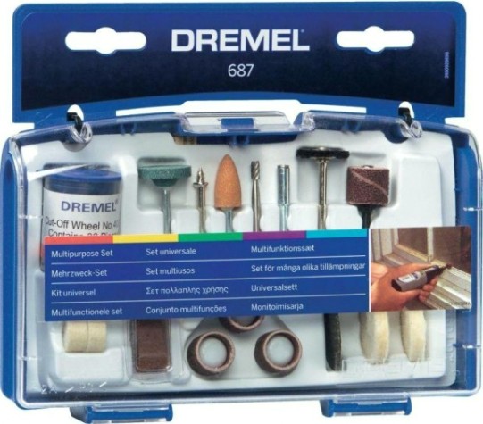 Набор принадлежностей DREMEL 687 универсальный (52 предмета) [26150687JA]