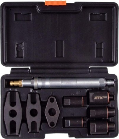 Набор прижимных форсуночных адаптеров Affix 9 предметов [AF12013009C]