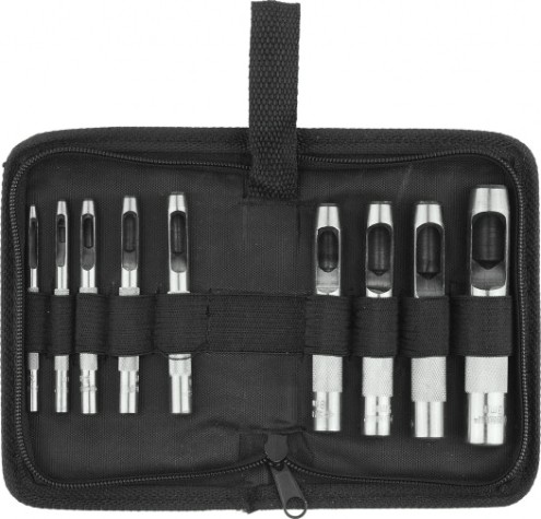 Набор пробойников для кожи ЗУБР МАСТЕР 3-12,5 мм, 6 шт [22949-H6]