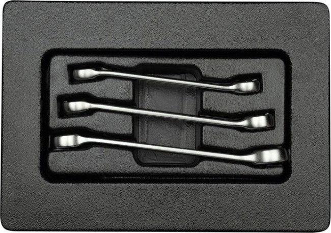 Набор разрезных ключей KING TONY 3 предмета ложемент 9-1303MR [9-1303MR]