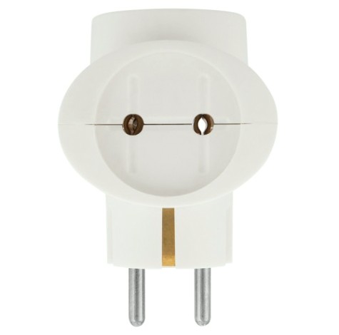 Набор разветвителей REXANT 11-1080-2 электрических универсальных 16A одно гнездо