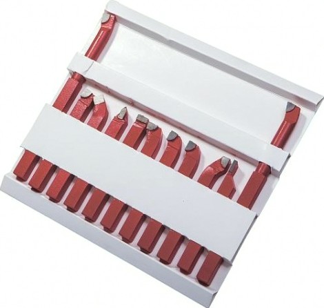 Набор резцов JET 50000094 11 шт,10х10 мм