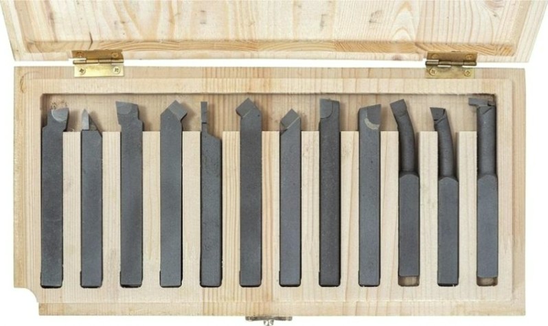 Набор резцов JET NTR1212RU 12 шт, 12х12, с напайными пластинами, Т5К10