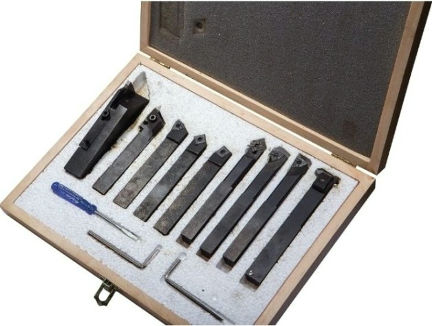 Набор резцов JET резцов с малым сечением 10 шт. [12 х 12 мм Т15К6]