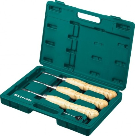 Набор резцов KRAFTOOL Precision-3 твердосплав, 3шт. [18369]